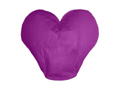 Létající přání - Srdíčka (Barva Bílá)