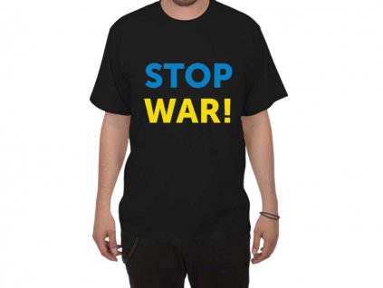 Tričko - STOP WAR (Barva Černá, Velikost L)