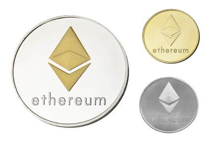 Ethereum mince (Farba Strieborná)