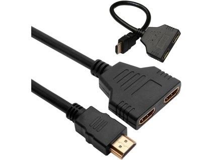 17007 rozbocovac signalu hdmi full hd 2 porty 30 cm 1