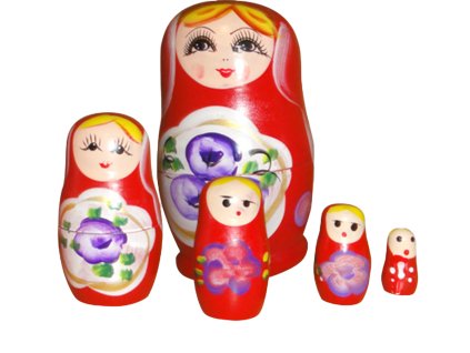 Matrioška (Barva Tmavě fialová)