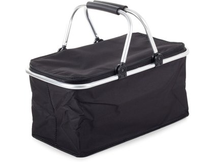 Termo piknikový koš 23 x 43 x 20 cm (Barva Černá)