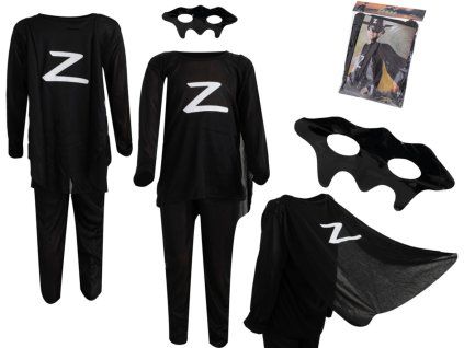 Dětský kostým - Zorro (Veľkosť M)