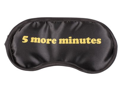 Maska na spaní (Typ 5 more minutes)