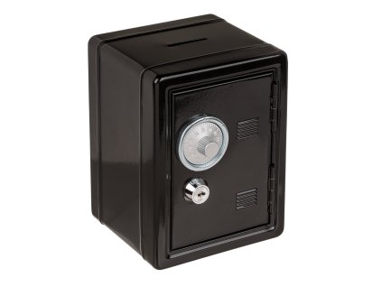 Mini bankovní trezor (Barva Černá)