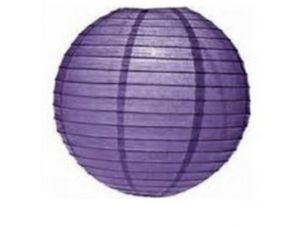Závěsný dekorativní lampion 30cm (Barva Fialová)
