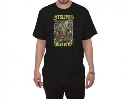 Tričko - Myslivec roku (Barva Černá, Velikost L)