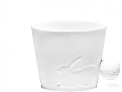 2081 5 porcelanovy hrnecek s ocaskem kralik 6