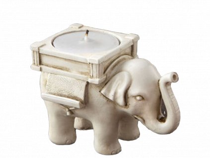 Svietnik slon - pre šťastie