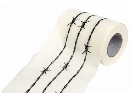 Toaletný papier - Ostnatý drôt