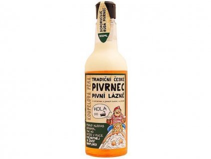 Pivný kúpeľ Pivrnec - pena 500ml - svetlá