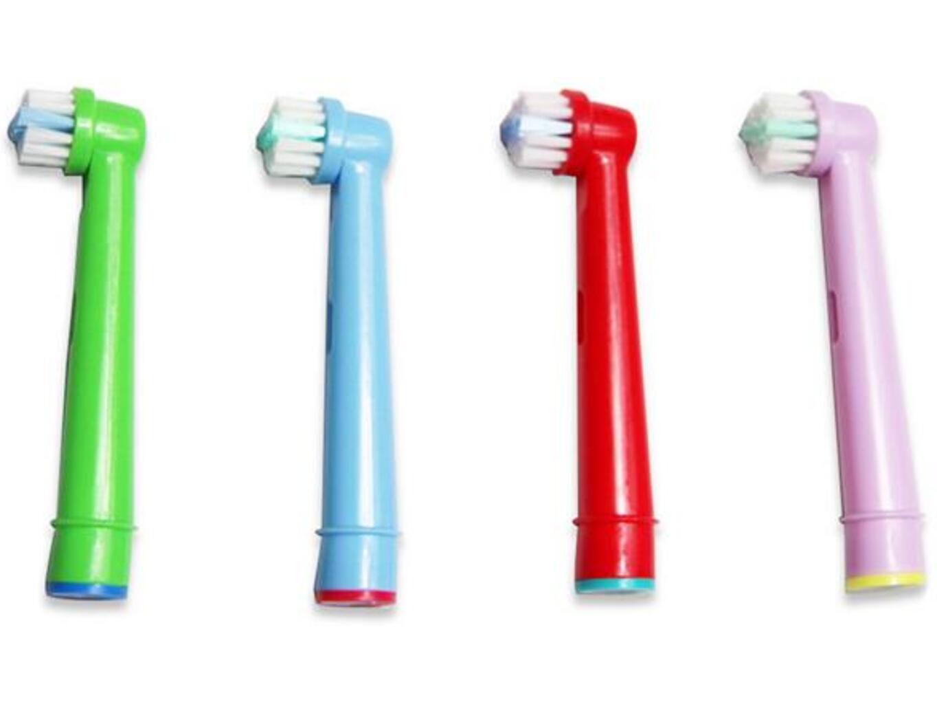 Univerzálne náhradné zubné kefky na detské ORAL-B 4 ks
