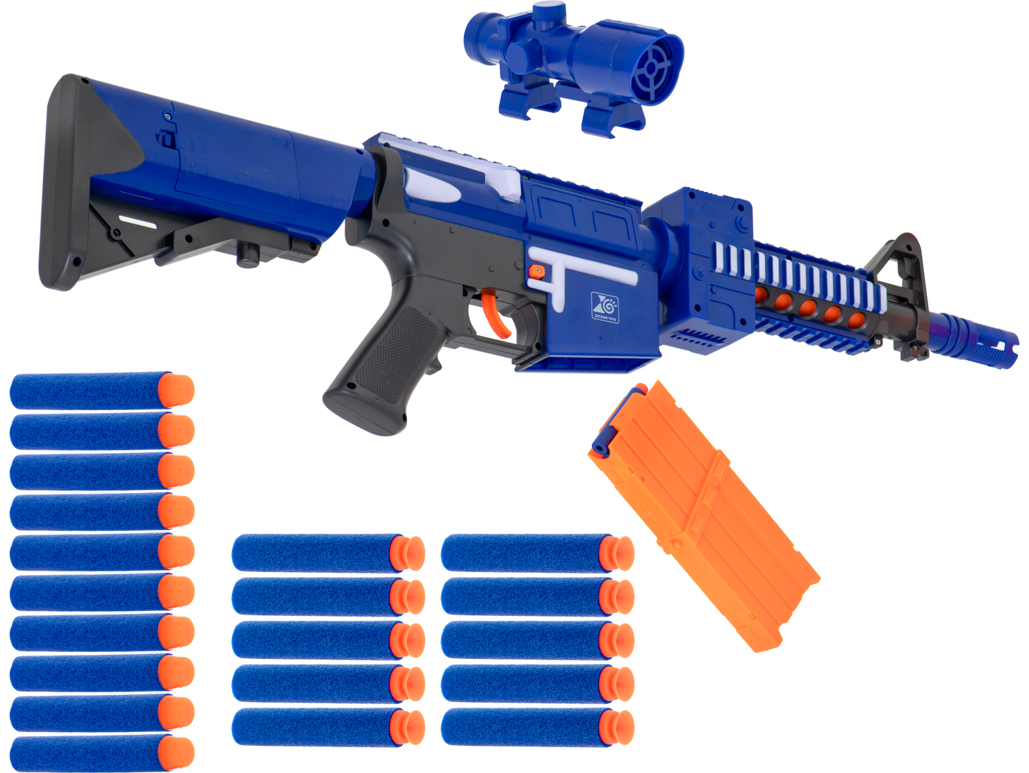 Samopal Nerf Blaze Storm + 20 nábojov