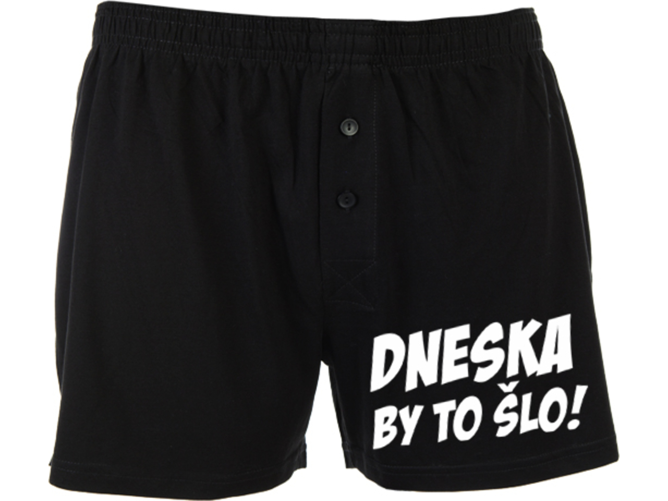 Trenírky - Dneska by to šlo! Farba: čierna, Veľkosť: L