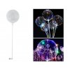 LED svietiaci balónik obvod 35 cm číry