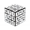 Sudoku kostka (Barva Bílá)
