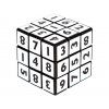 Sudoku kostka (Farba Biela)