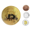 Bitcoin mince (Farba Medená)