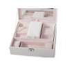 Velká šperkovnice se zrcátkem (Barva Bílá)