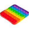 Pop It Fidget Toy Rainbow - antistresová hračka (variant Čtverec)