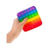 Pop It Fidget Toy Rainbow - antistresová hračka (variant Čtverec)