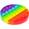 Pop It Fidget Toy Rainbow - antistresová hračka (variant Čtverec)