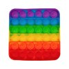 Pop It Fidget Toy Rainbow - antistresová hračka (variant Čtverec)