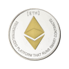 Ethereum mince (Farba Strieborná)