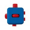 Fidget Cube antistresová kostka (Barva Bílo-černá)
