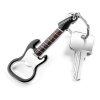 Klíčenka a otvírák na elektrickou kytaru s magnetem (Barva Černá)