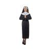 Dámský kostým jeptiška s černým čepcem (Veľkosť L)