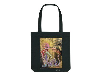 Premium taška black clear web