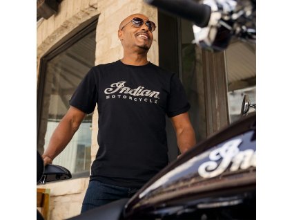 Pánske Tričko Script Logo (Veľkosť XL)