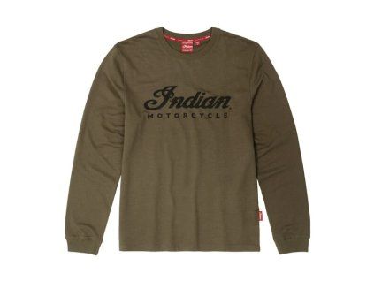 Tričko Loopback Script Long (Veľkosť L)