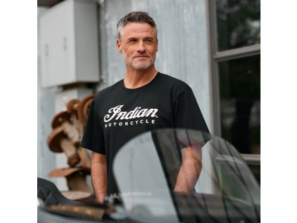 Pánske tričko Essential Script Logo (Veľkosť XXL)