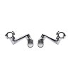 864 2 highway pegs pair chrome