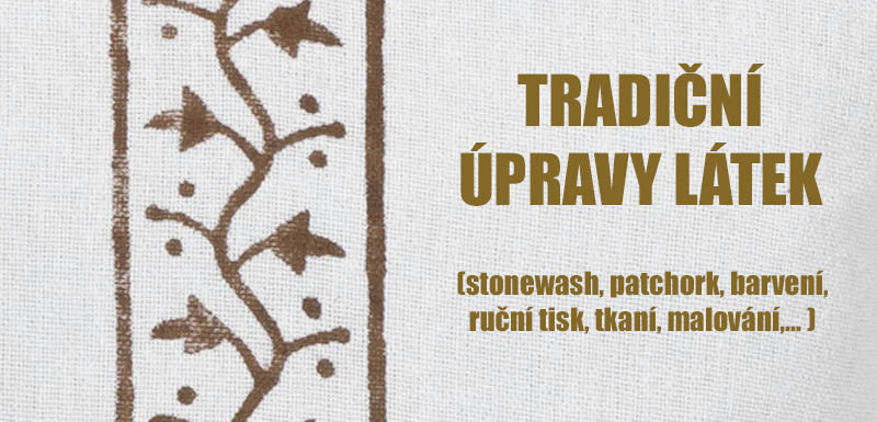 Tradiční úpravy látek v Indii a Nepálu