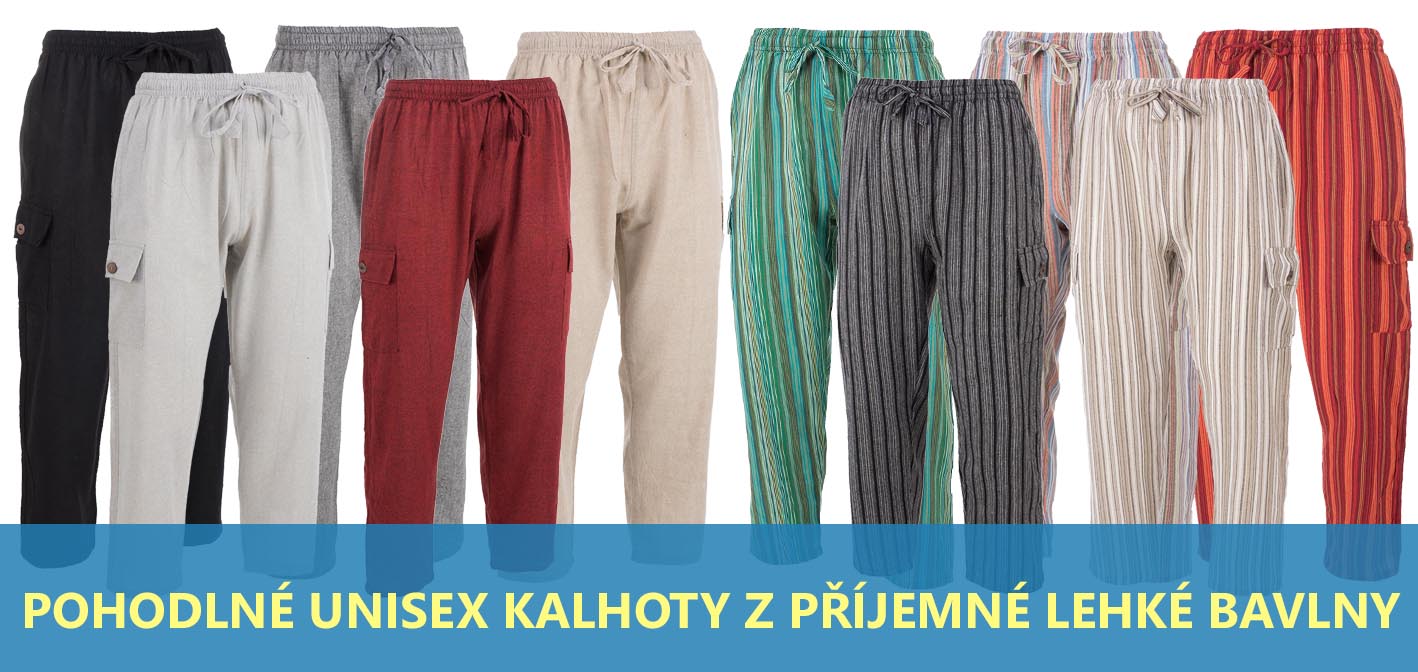 bavlněné kalhoty