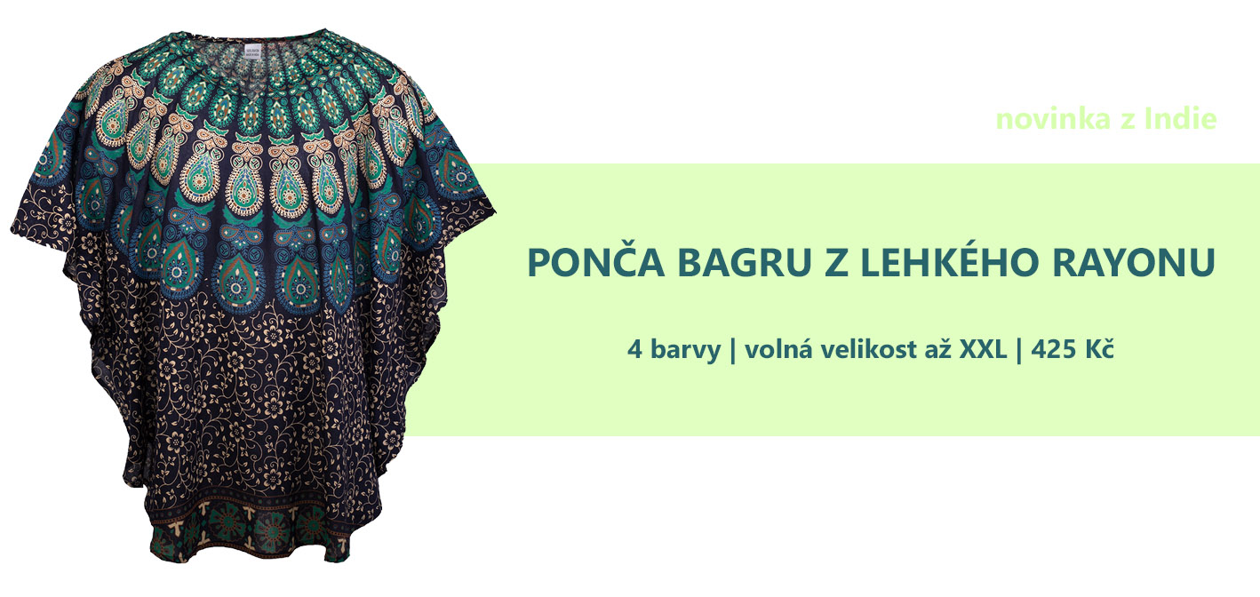 rayonové ponča
