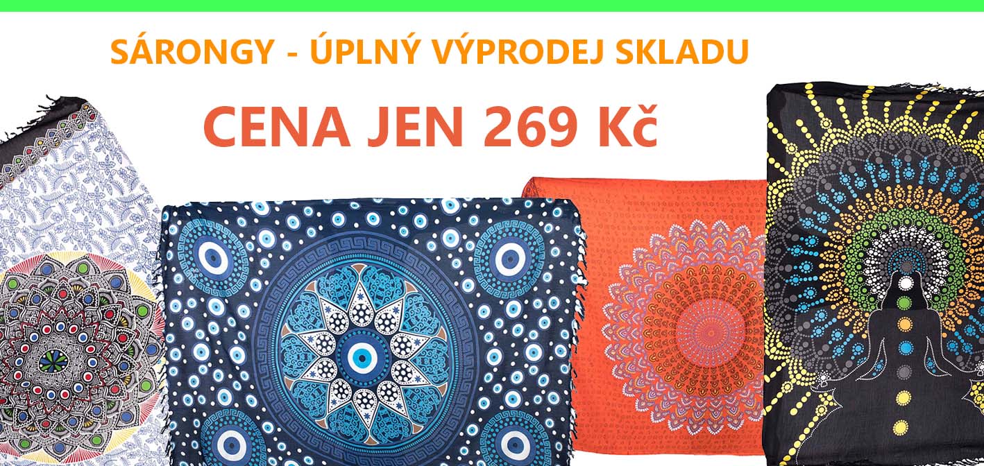 Sárongy výprodej