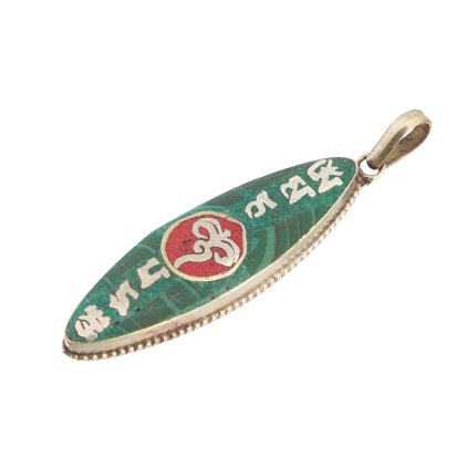 Vykládaný amulet Mantra dlouhý
