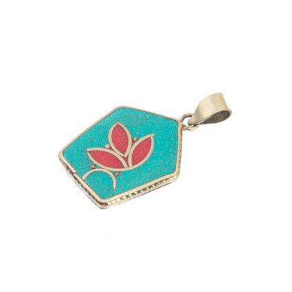Vykládaný amulet z Nepálu menší