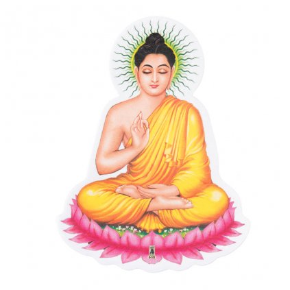 Buddha samolepka