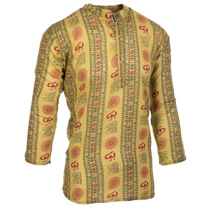 Indická košile Mantra khaki