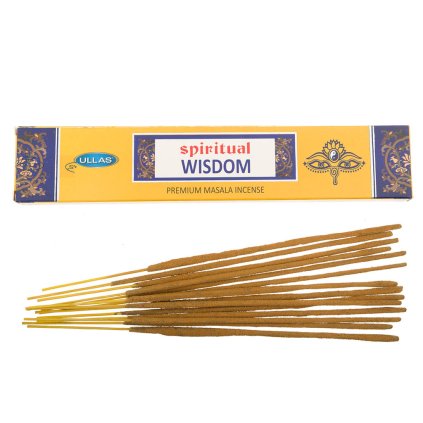 Moudrost Spiritual vonné tyčinky Ullas 15g