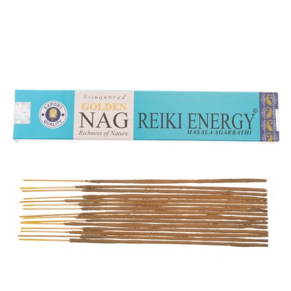 Energie Reiki vonné tyčinky Golden Vijayshree 15g