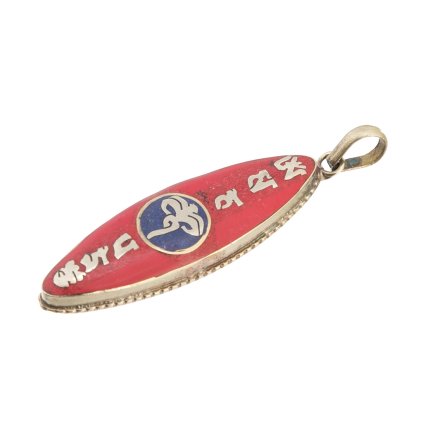 Vykládaný amulet Mantra dlouhý