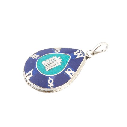 Vykládaný amulet Óm z Nepálu