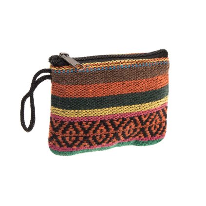 Praktická látková kapsička z bavlny barevná