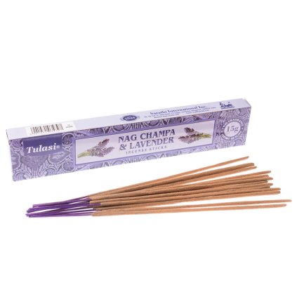 Vonné tyčinky Nag champa a Levandule